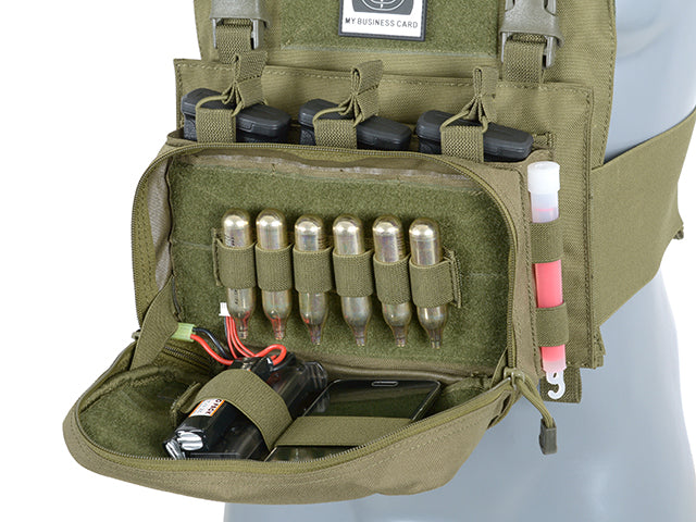 MOLLE Dreifach Mag/GP-Tasche - Schwarz [8FIELDS] 6