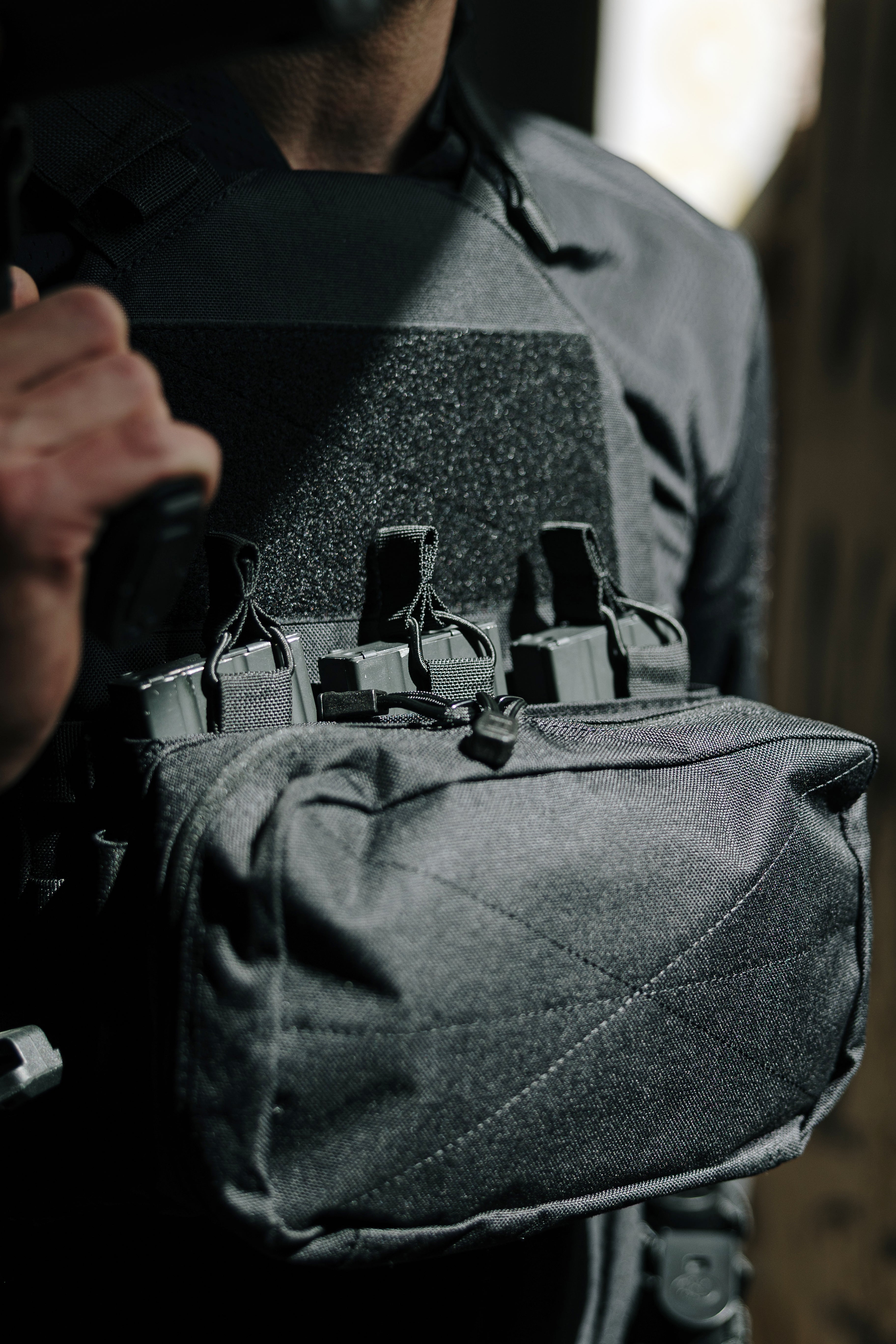 MOLLE Dreifach Mag/GP-Tasche - Schwarz [8FIELDS] 10