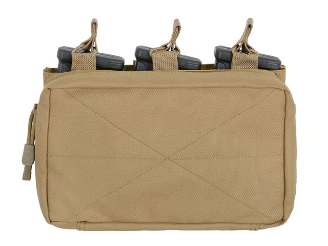 MOLLE Dreifach Mag/GP-Tasche - Coyote [8FIELDS] 1