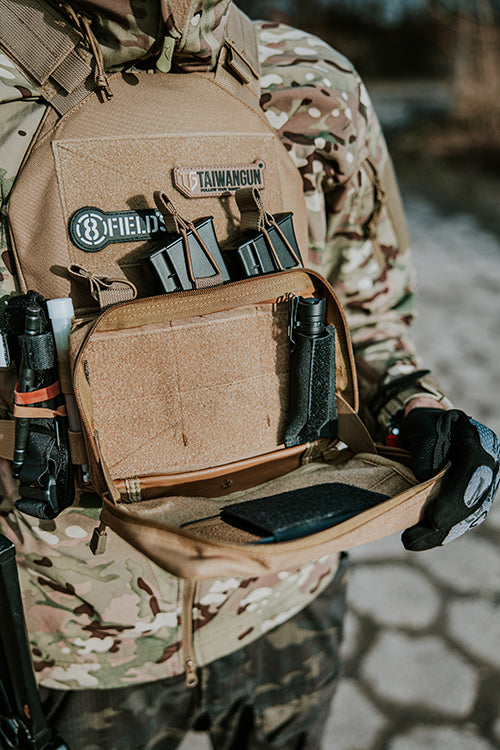 MOLLE Dreifach Mag/GP-Tasche - Coyote [8FIELDS] 9