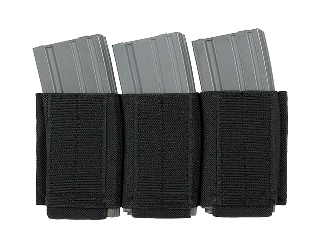 Plate Carrier Triple AR-15/M4 Magazine Insert - Black [8FIELDS] 1