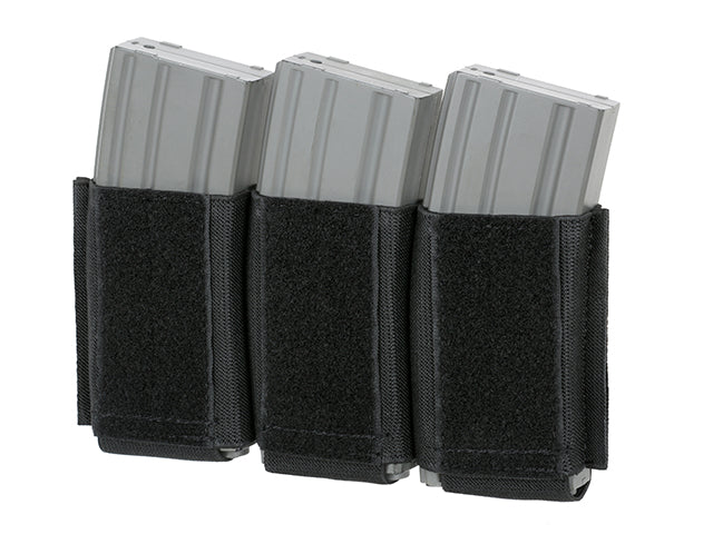 Plate Carrier Triple AR-15/M4 Magazine Insert - Black [8FIELDS] 3