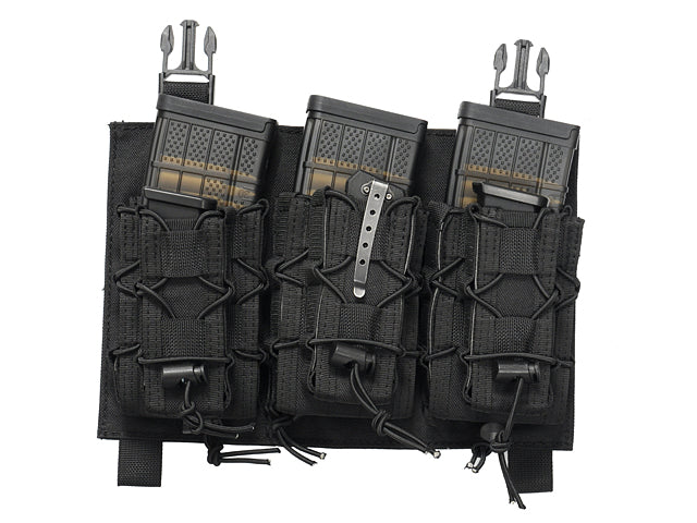 Buckle Up Speed Dreifach /Pistole Magazintasche - Schwarz 1