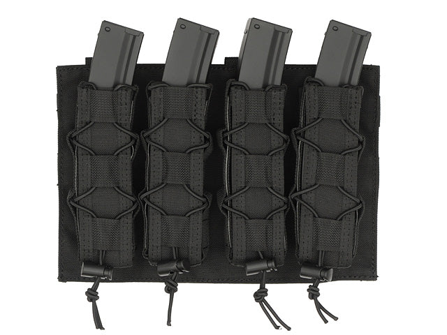 MOLLE Speed Quad MP5/SMG Magazintasche - Schwarz 1