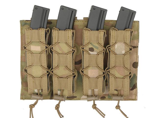 MOLLE Speed Quad MP5/SMG Magazintasche - Multicamo 1