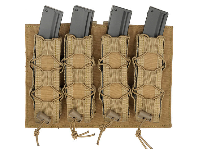 MOLLE Speed Quad MP5/SMG Magazintasche - Coyote 1