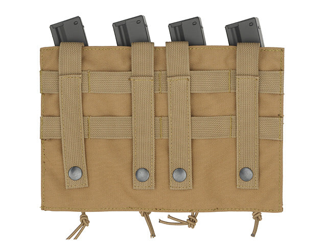 MOLLE Speed Quad MP5/SMG Magazintasche - Coyote 2