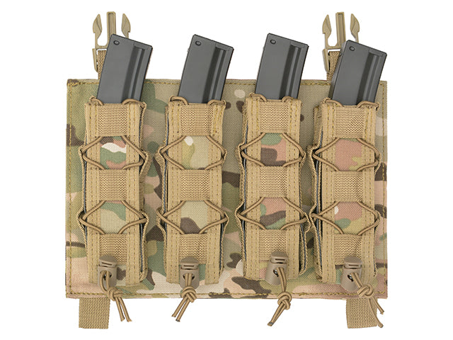BUCKLE UP Speed Quad MP5/SMG/UTR45 Magazintasche - Multicamo [8FIELDS] 1