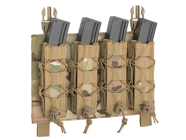 BUCKLE UP Speed Quad MP5/SMG/UTR45 Magazintasche - Multicamo [8FIELDS] 3
