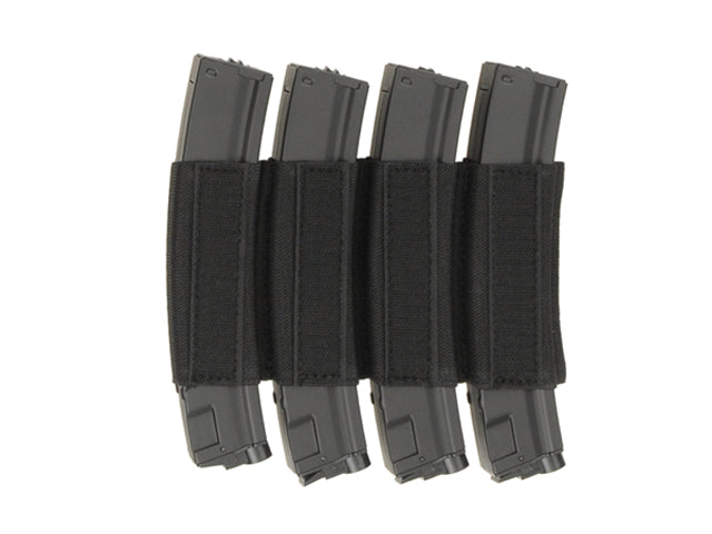 Plate Carrier Quad MP5/SMG Magazine Insert - Black [8FIELDS] 1