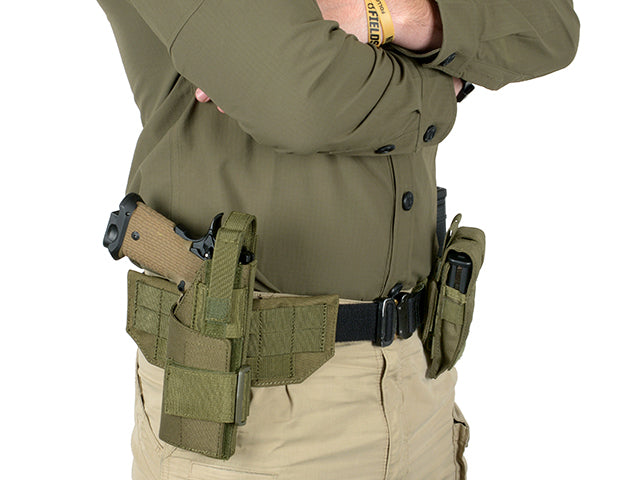 Mehrzwecktasche Belt montiert MOLLE Panel - Multicamo [8FIELDS] 6