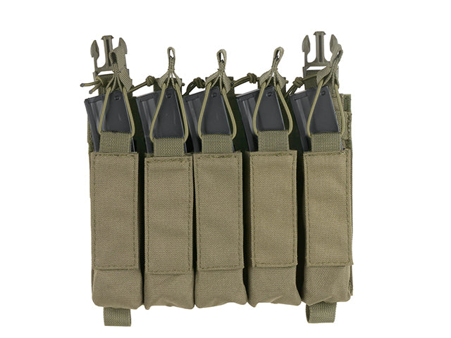 MP5/SMG Hybrid Mag Tasche - Oliv [8FIELDS] 6