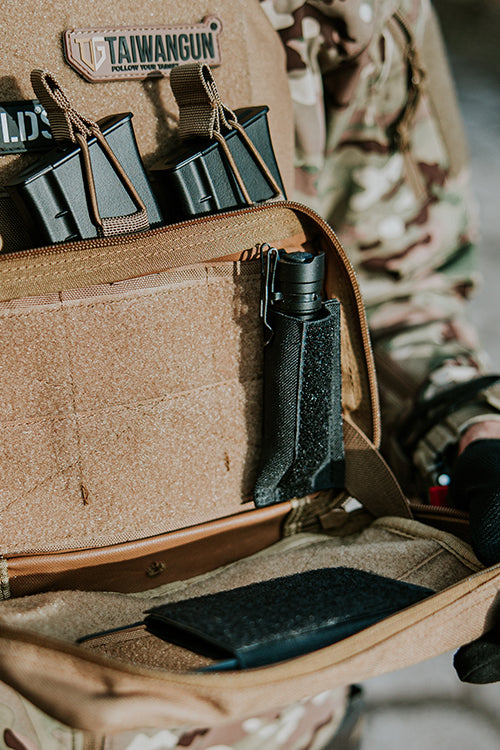 Plate Carrier Single Pistol Magazine Insert - Black [8FIELDS] 9