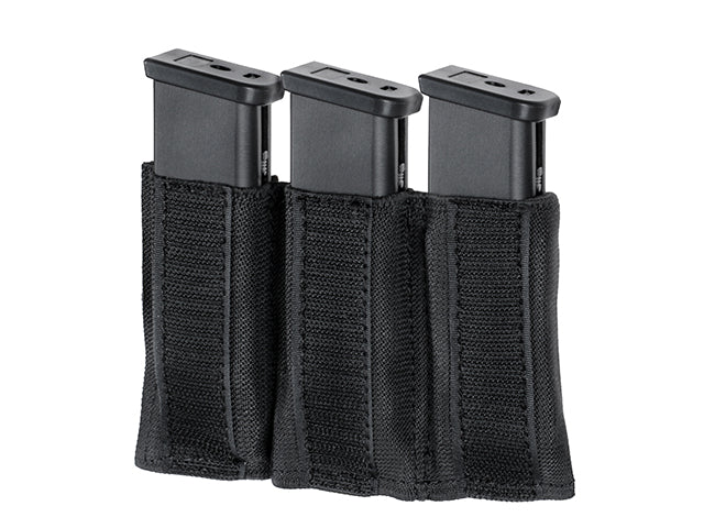 MOLLE-Tasche Plate Carrier Triple Pistol Magazine Insert - Schwarz [8FIELDS] 2