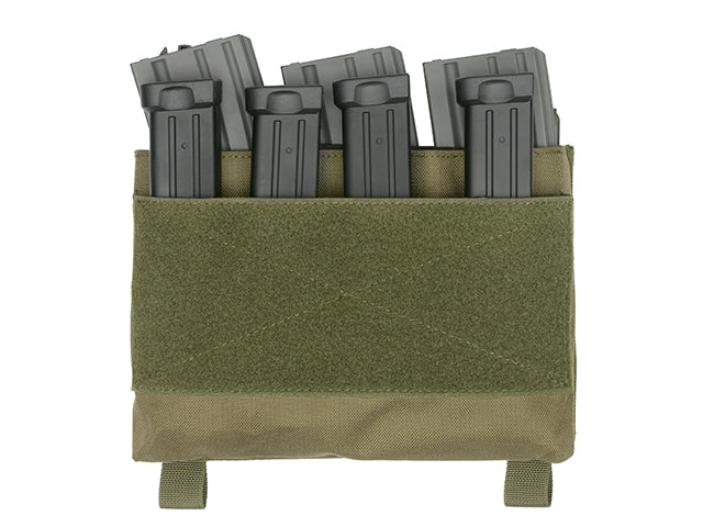 MOLLE-Tasche Plate Carrier Triple Pistol Magazine Insert - Schwarz [8FIELDS] 7