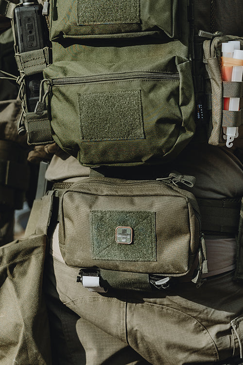 Modular Admin Tasche - Oliv [8FIELDS] 8