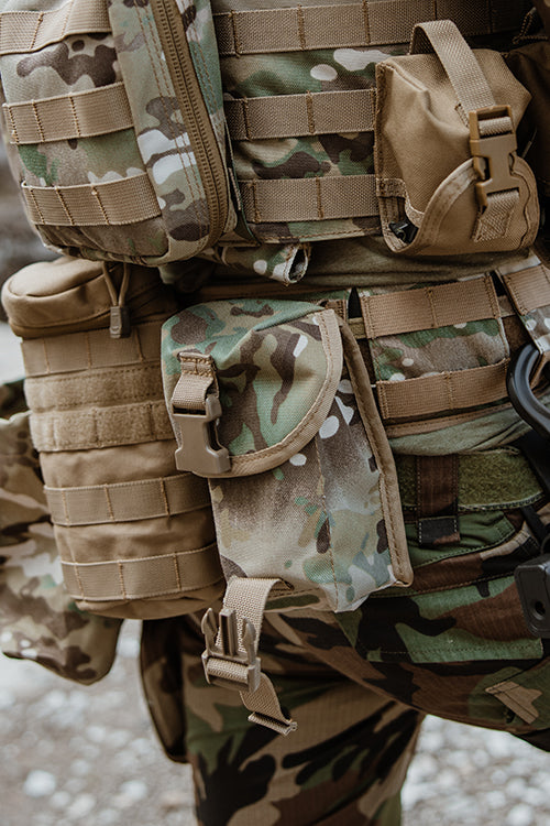 Sniper Doppel-Magazintasche - Multicamo 8