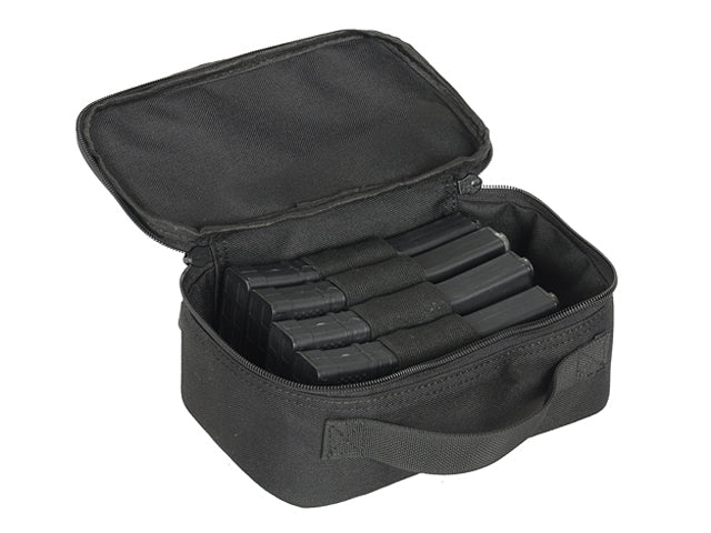MOLLE-Tasche 4x AR-15 Magazin Case - Schwarz [8FIELDS] 2