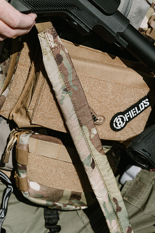 Drop Down Under Zip Pouch for Plate Carrier - Multicamo [8FIELDS] 8