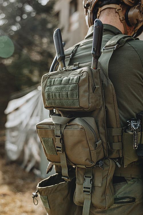 Transporttasche ASSAULT BACK PANEL Mod.3 - Oliv [8FIELDS] 6