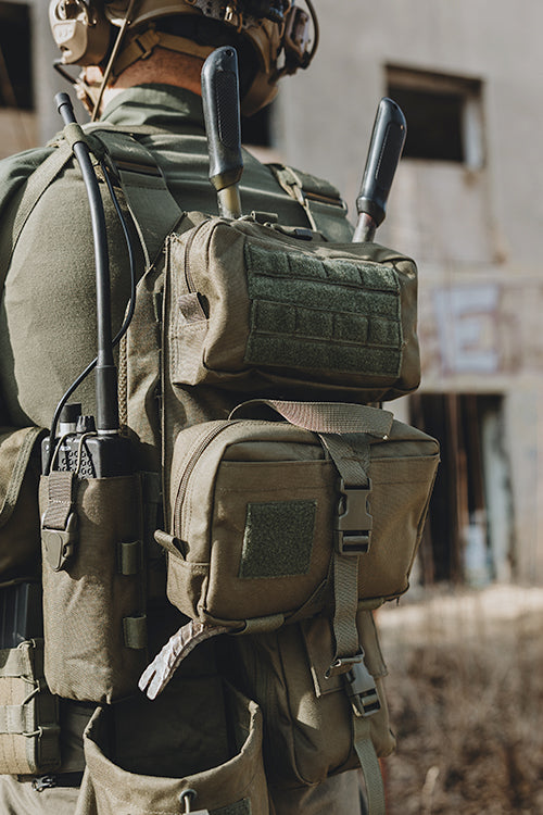 Transporttasche ASSAULT BACK PANEL Mod.3 - Oliv [8FIELDS] 7