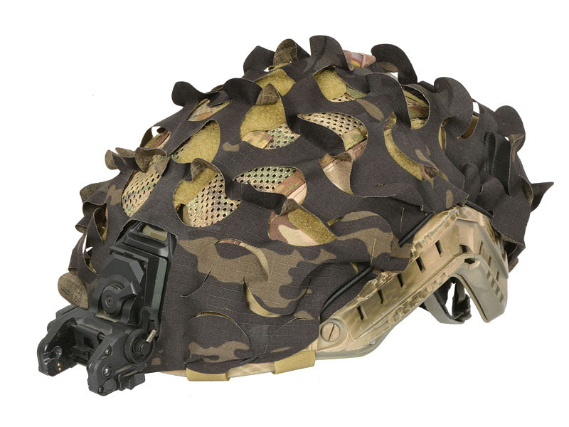 3D Laser-Cut Camouflage Cover für hoch-Cut Helm - MB [8Fields] 2