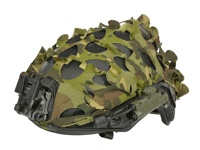 3D Laser-Cut Camouflage Cover für hoch-Cut Helm - MT [8Fields] 2