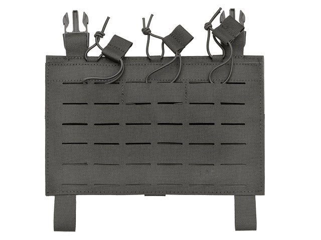 MOLLE-Tasche Panel Buckle Up Laser-Cut niedrig Profile - Schwarz [8FIELDS] 2