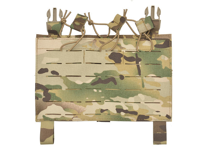 MOLLE-Tasche Panel Buckle Up Laser-Cut niedrig Profile - Multicamo [8FIELDS] 2