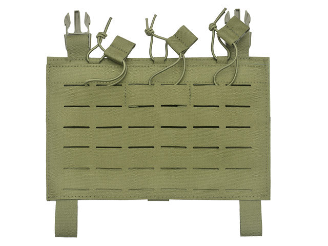 MOLLE-Tasche Panel Buckle Up Laser-Cut niedrig Profile - Oliv [8FIELDS] 2