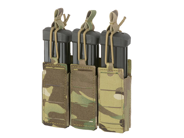 Dreifach Elastic Pistolenmagazin Tasche Laser-cut - Multicamo [8Fields] 3