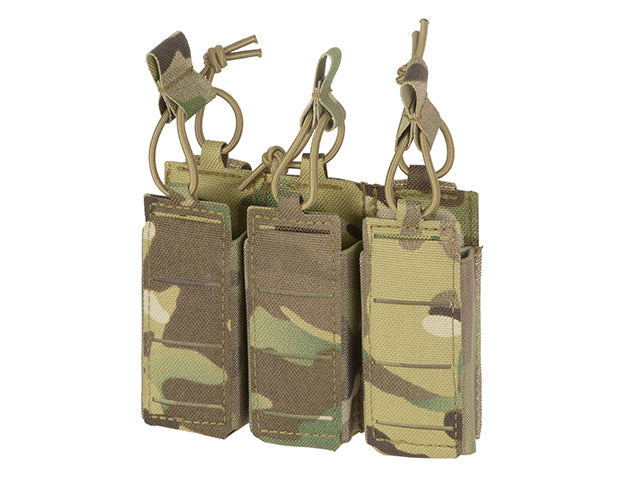 Dreifach Elastic Pistolenmagazin Tasche Laser-cut - Multicamo [8Fields] 5