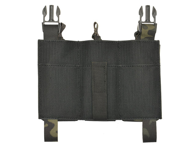 MOLLE-Tasche Panel Buckle Up Laser-Cut für 3 AR15/AK Magazine - MB [8Fields] 4