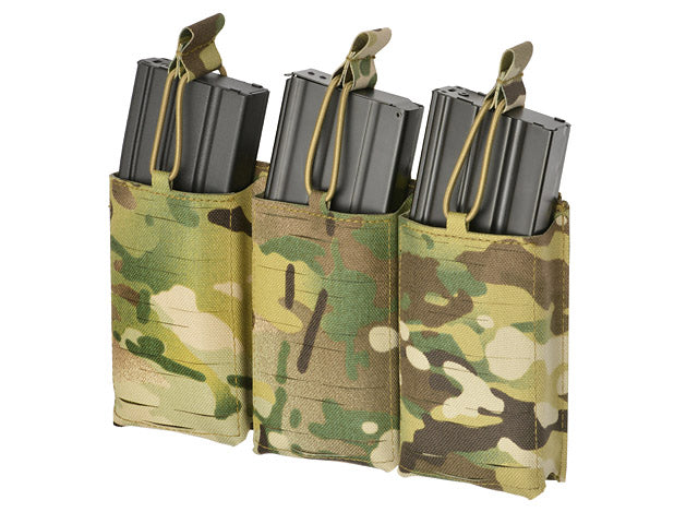 Laser-Cut Panel mit 3 AR15 Magazine Pouches - Multicamo [8Fields] 3