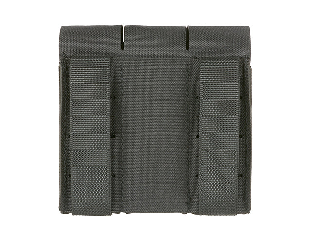 Dreifach Laser-Cut Pistolenmagazin Tasche mit Flap - Schwarz [8Fields] 2