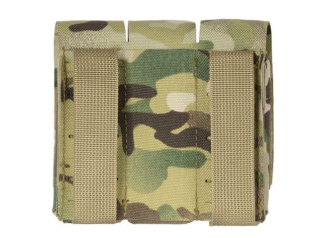 Dreifach Laser-Cut Pistolenmagazin Tasche mit Flap - Multicamo [8Fields] 2