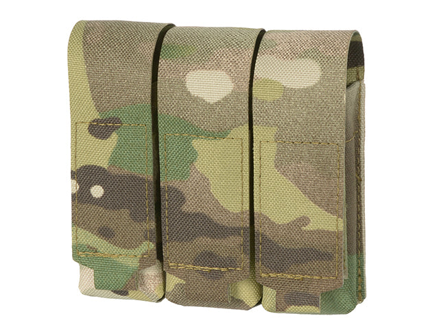 Dreifach Laser-Cut Pistolenmagazin Tasche mit Flap - Multicamo [8Fields] 3