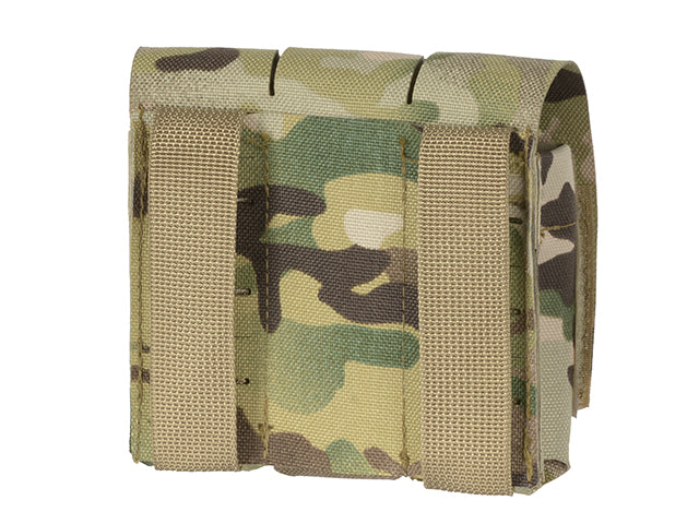 Dreifach Laser-Cut Pistolenmagazin Tasche mit Flap - Multicamo [8Fields] 5
