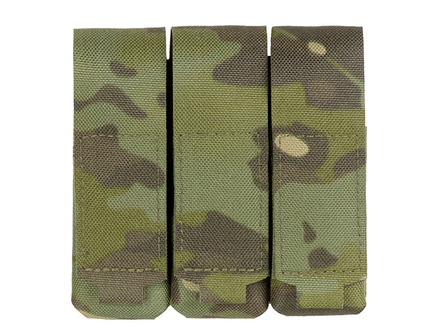 Dreifach Laser-Cut Pistolenmagazin Tasche mit Flap - MT [8Fields] 1