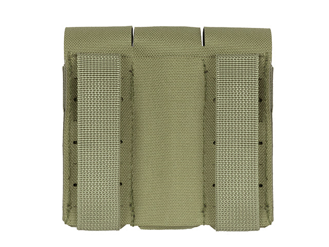 Dreifach Laser-Cut Pistolenmagazin Tasche mit Flap - Oliv [8Fields] 2