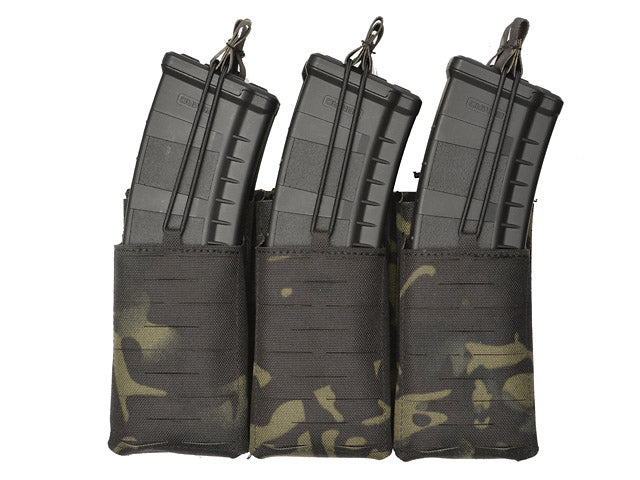 Laser-Cut Panel mit 6 AR15/AK Magazine Pouches - MB [8Fields] 2