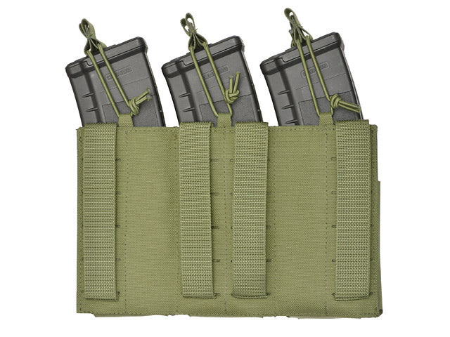 Laser-Cut Panel mit 6 AR15/AK Magazine Pouches - Oliv [8Fields] 3