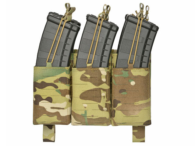 MOLLE-Tasche Panel Buckle Up Laser-Cut für 6 AR15/AK Magazin - Multicamo [8Fields] 2