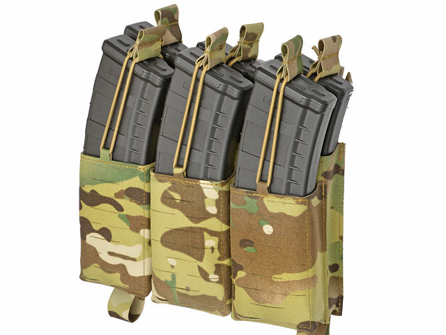 MOLLE-Tasche Panel Buckle Up Laser-Cut für 6 AR15/AK Magazin - Multicamo [8Fields] 6