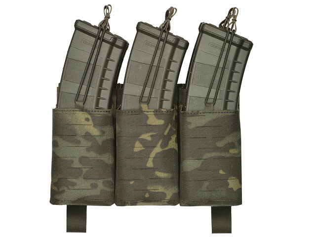 MOLLE-Tasche Panel Buckle Up Laser-Cut für 6 AR15/AK Magazin - MB [8Fields] 2