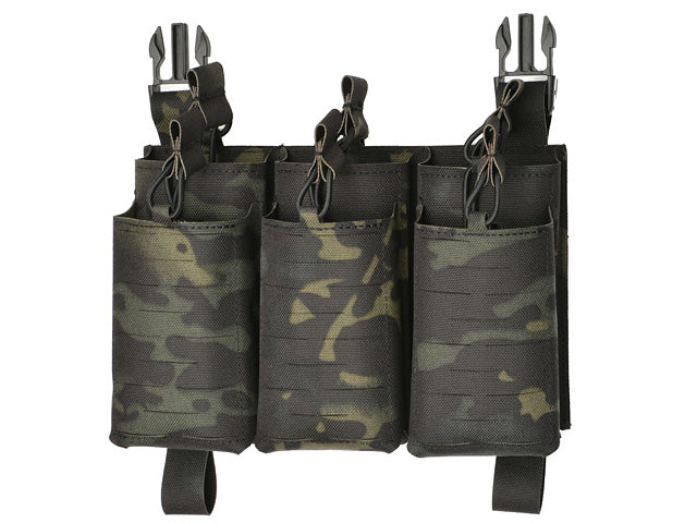 MOLLE-Tasche Panel Buckle Up Laser-Cut für 6 AR15/AK Magazin - MB [8Fields] 3