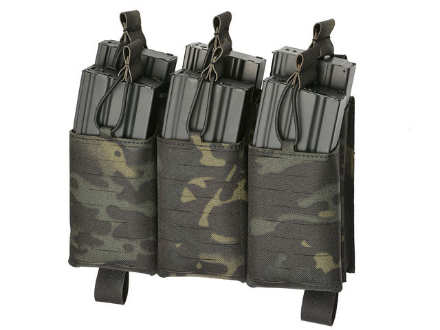MOLLE-Tasche Panel Buckle Up Laser-Cut für 6 AR15/AK Magazin - MB [8Fields] 5