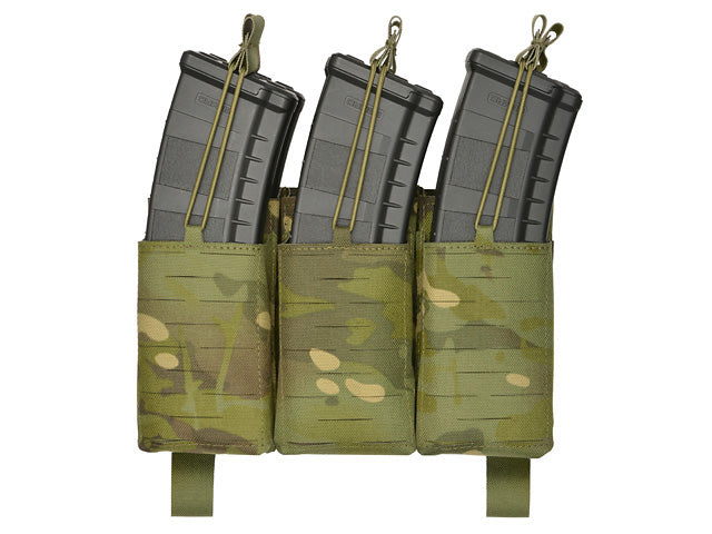MOLLE-Tasche Panel Buckle Up Laser-Cut für 6 AR15/AK Magazin - MT [8Fields] 2