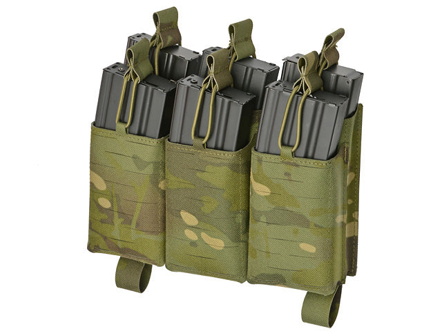 MOLLE-Tasche Panel Buckle Up Laser-Cut für 6 AR15/AK Magazin - MT [8Fields] 5