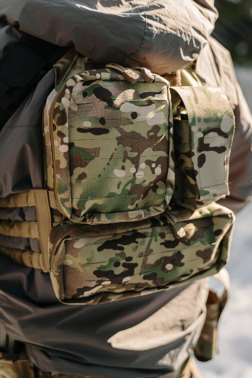 Large Laser-Cut General-Purpose Tasche - Multicamo [8FIELDS] 6